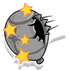 Icon of Going Down like a Lead...
