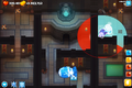 Another example of a shared range tower with line of sight blockers, Silas can attack the MOAB in the range of the Ice Monkey, even if the Ice Monkey itself can't target MOAB-Class Bloons naturally.