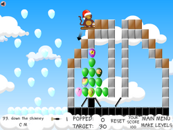 Screenshot of down the chimney