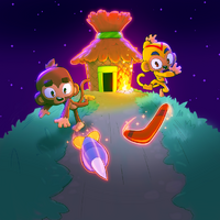 Monkey Village card art