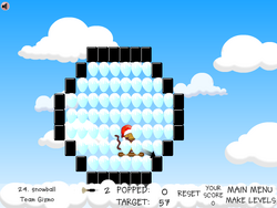 Screenshot of snowball