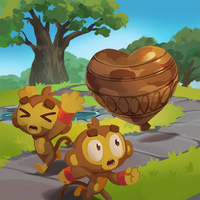 Camo Regrow Ceramic Bloon card art