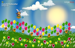 Screenshot of Colorful Caterpillar