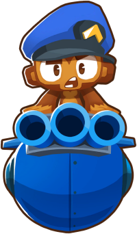 Portrait of Triple Guns