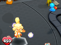 Double Blue attacking