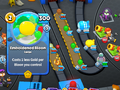 Emboldened Bloon placed when there were 6 bloons, costing 2 Gold