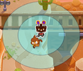 Dart Monkey in shotgun range losing Wanderer stack for shotgun and pistol