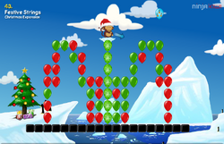 Screenshot of Festive Strings