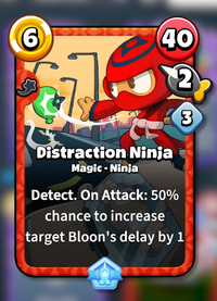 Distraction Ninja card art
