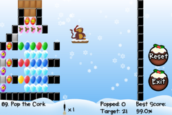 Screenshot of Pop the Cork