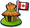 Image ofMonkey Village Canada Flag