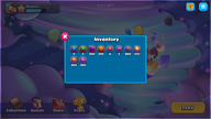 Inventory menu