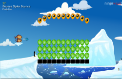 Screenshot of Bounce Spike Bounce