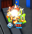 Burny Stuff Mortar's explosion