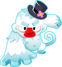 Portrait of Fusty the Snowman