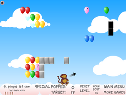 Screenshot of pingus 1st one