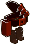 Icon of Red Gun Belt