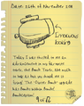 Secret note featuring Cluster Bomb