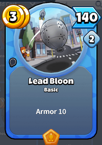 Card art of Lead Bloon