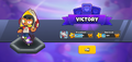 Victory screen