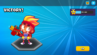 Victory screen — Gwendolin