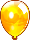Golden Bloon sprite in the mobile version