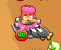 Monkey from the Tack Shooter, from a rare idle animation
