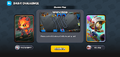 Daily Challenge matchup menu