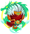 Artwork of level 20 Qīnglóng Xiūshì Língjī