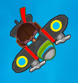 Bomber Ace with 230 crosspath