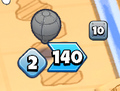 Lead Bloon with 10 Armor