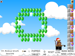 Screenshot of Monkeys Wreath