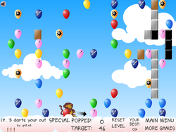 Screenshot of 3 darts your out