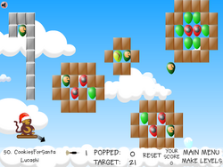Screenshot of CookiesForSanta