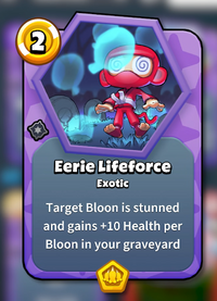 Eerie Lifeforce card art