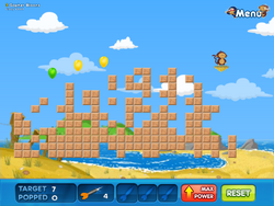 Screenshot of Gopher Bloons