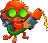 Portrait of Glue Splatter