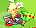 Druid targeting a bloon