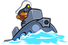 Portrait of Monkey Sub