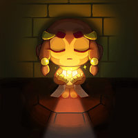 Monkey Priestess card art