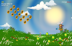 Screenshot of Flower March