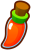 Bottle of 'Gerry's Fire' Hot Sauce