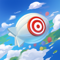 Card art of Target Practice Blimp