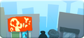 Placeholder art in the beta tests
