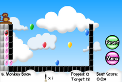 Screenshot of Monkey Boom