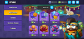 Daily Items menu in version 1.0