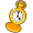 Icon of Time is Money