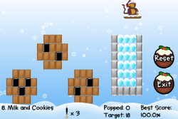 Screenshot of Milk and Cookies