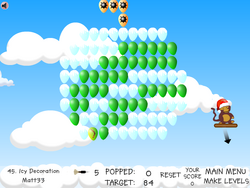 Screenshot of Icy Decoration