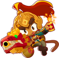 Artwork of level 20 Firecracker Gwen